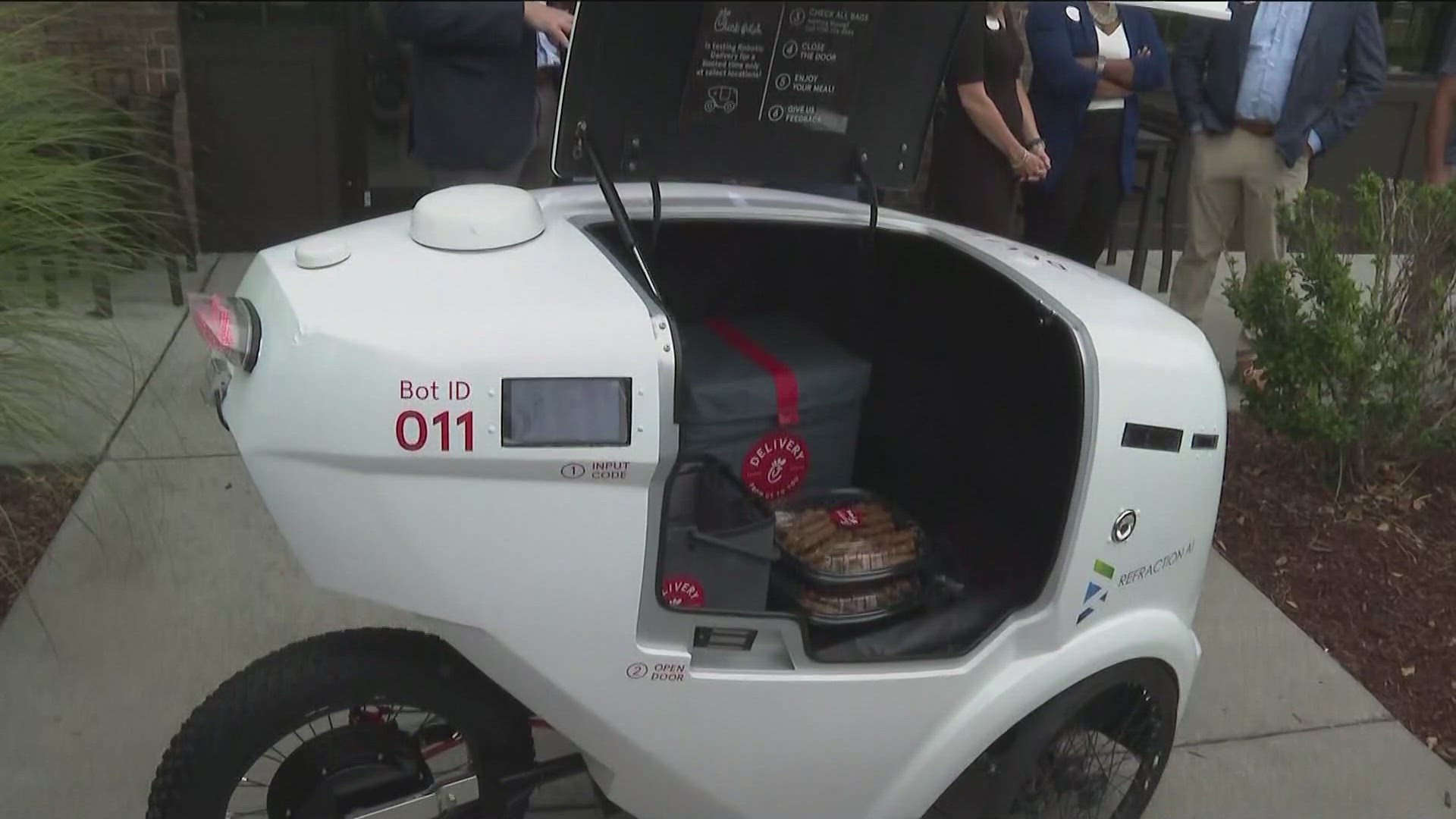 Chick-fil-A debuts this delivery robot