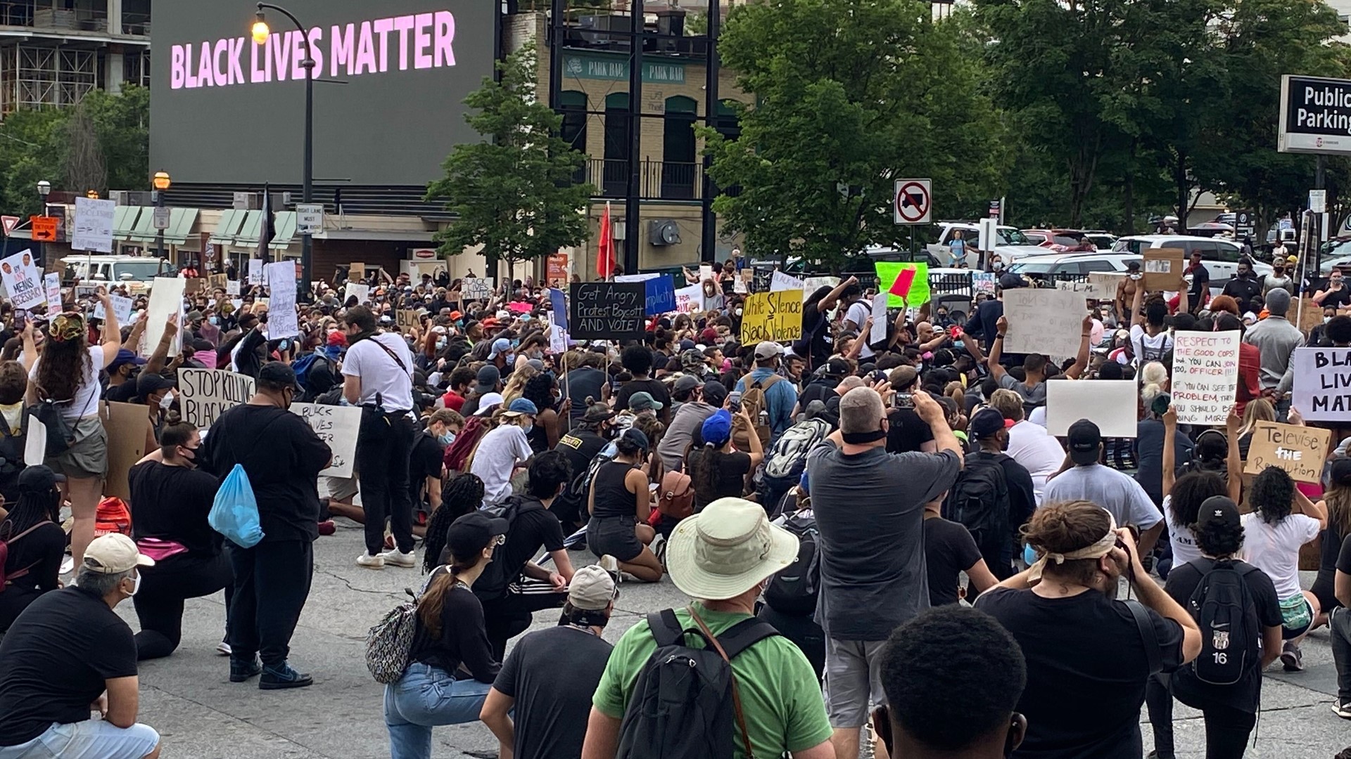 Atlanta protests day 8 live coverage