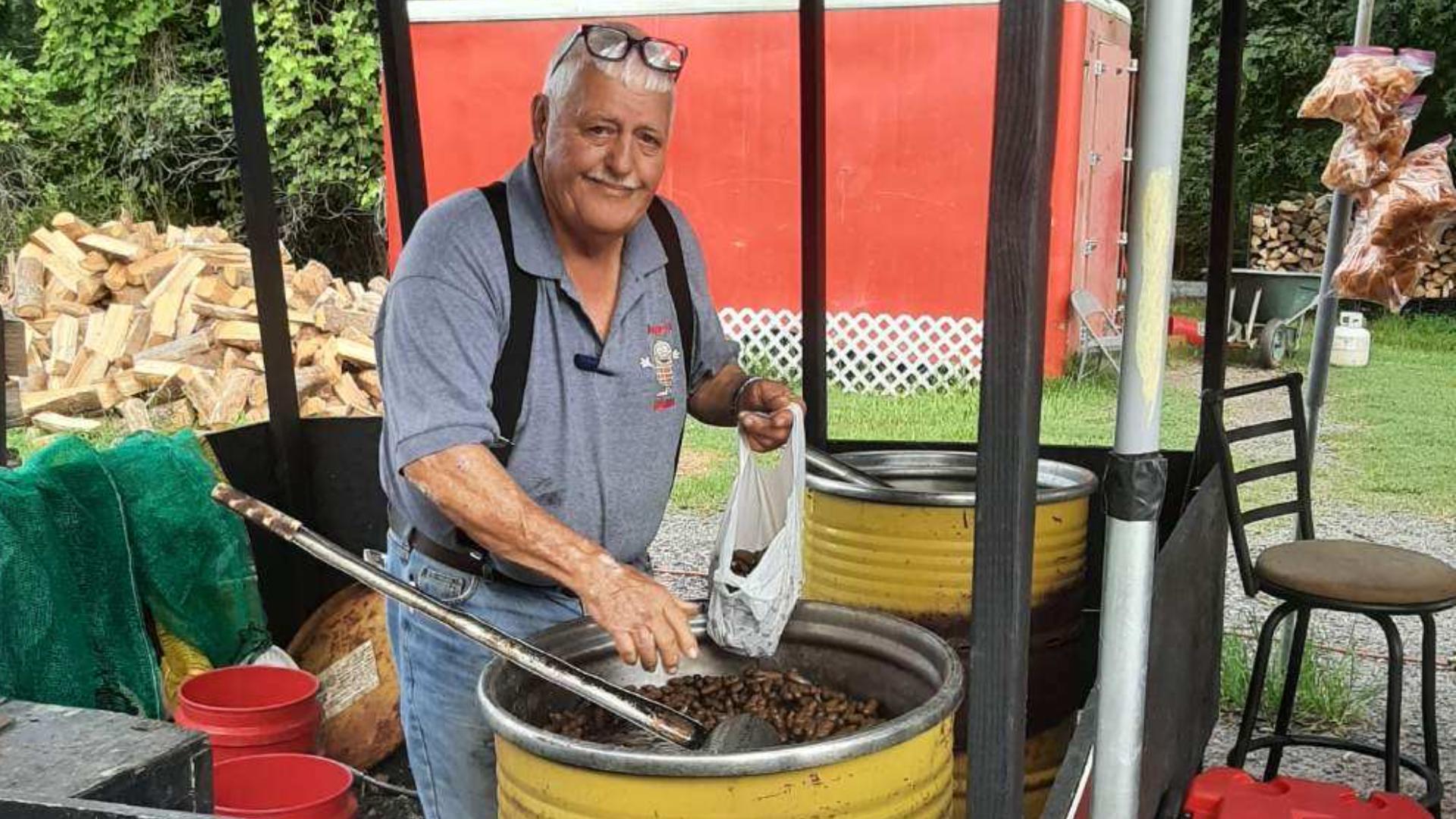 Michael Meaders started collecting change at his peanut and produce stand to pay off the lunch debt for students who can't afford it in Cleveland, Georgia.