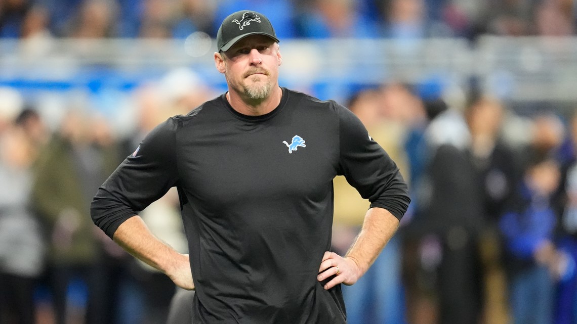 Lions coach Dan Campbell says he has a ton of receipts | abc10.com
